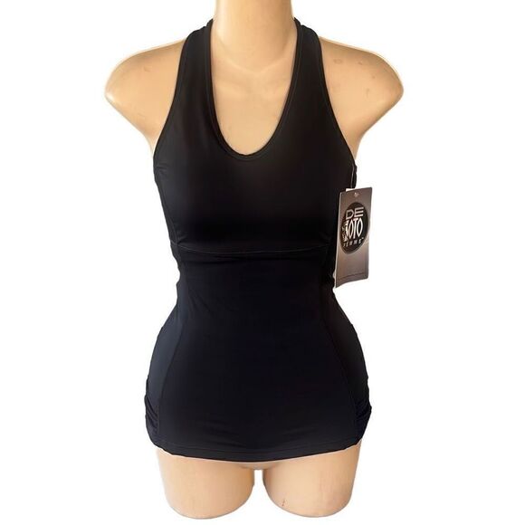NWT De Soto Carrera Sprinter Triathlon Cycling Top Shelf Bra Women’s XS - Picture 1 of 10